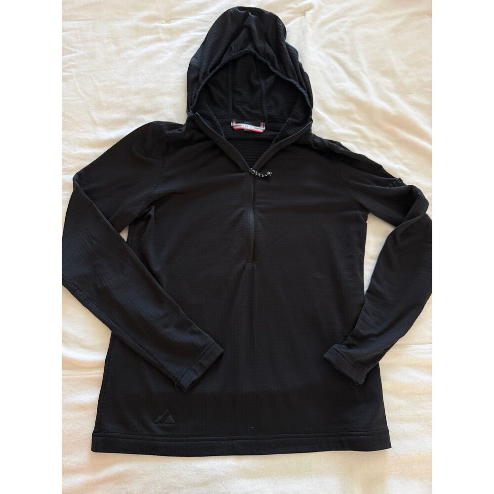 Strafe Women's Basecamp Black Hoodie small